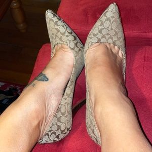 Coach heels